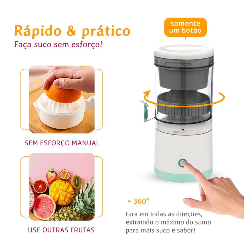 Espremedor de frutas elétrico - Para fazer seus sucos naturais.