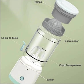 Espremedor de frutas elétrico - Para fazer seus sucos naturais.